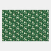 ハリー・ポッター | SLYTHERIN™スネークウォーター色 ラッピングペーパーシート (正面)