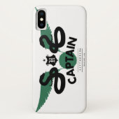 ハリー・ポッター | SLYTHERIN™ハウスquidditchキャプテン Case-Mate iPhoneケース (裏面)