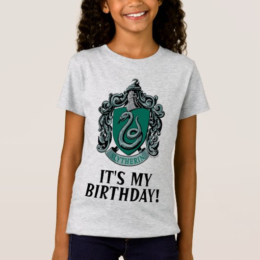 ハリー・ポッター | Slytherin – 私の誕生日 Tシャツ (正面)