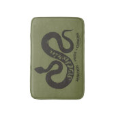 ハリー・ポッター | SRYTHERIN™シルエットタイポグラフィ バスマット (正面縦)