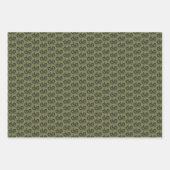 ハリー・ポッター | SRYTHERIN™シルエットタイポグラフィ ラッピングペーパーシート (正面2)