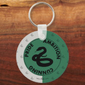 ハリー・ポッター | SRYTHERIN™ハウストレイトグラフィック キーホルダー (正面)