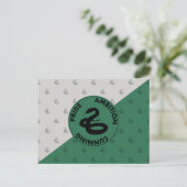 ハリー・ポッター | SRYTHERIN™ハウストレイトグラフィック ポストカード (スタンド正面)