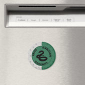 ハリー・ポッター | SRYTHERIN™ハウストレイトグラフィック マグネット (インサイチュ (食洗機))