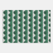 ハリー・ポッター | SRYTHERIN™ハウストレイトグラフィック ラッピングペーパーシート (正面)