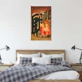 ハリー・モンタギューのお笑い「デュード」シアターポスター キャンバスプリント (インサイチュ (寝室))