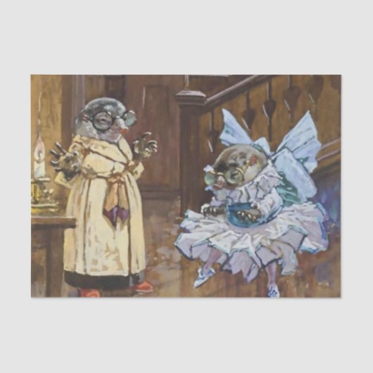 ハリー·ラウンツリー「バレリーナ」 薄葉紙 (正面)