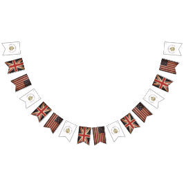 ハリー・ラブズ・メガンUK&USAフラッグ結婚・バンティング バンティングフラッグ