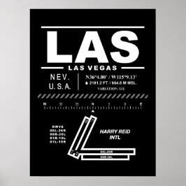 ハリー・リード国際空港 LAS ポスター