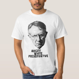 ハリー・リード: 怒っている白い防腐剤 Tシャツ