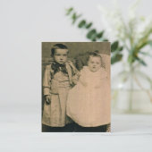 ハリー&ロージー、ハル&ロティ・ザルフォスの子ども ポストカード (スタンド正面)