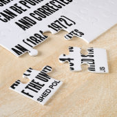 ハリー・S・トルーマンは政府完全な民主主義ではないです ジグソーパズル (側面)