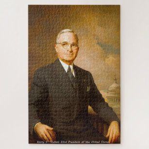 ハリー・S・トルーマン第33代大統領 ジグソーパズル