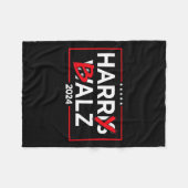 ハリーB フリースブランケット (正面(横))