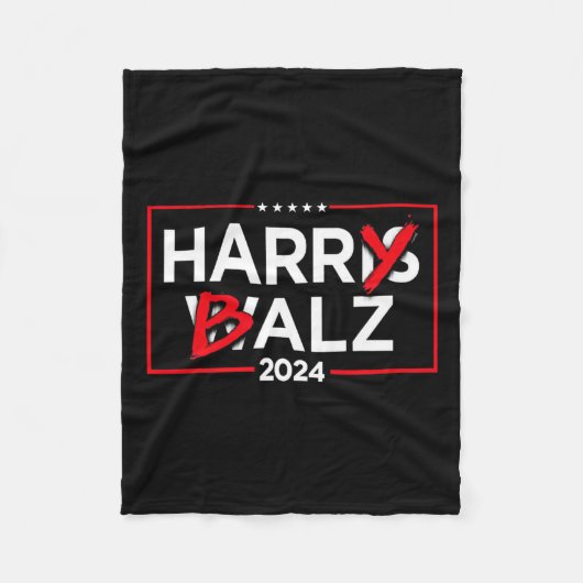 ハリーB フリースブランケット (正面)