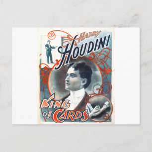 ハリーHoudini ポストカード