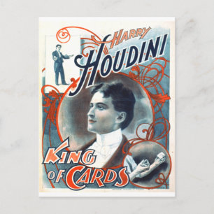 ハリーHoudini ポストカード