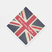 ハリーLOVESメガン王室のウェディングパーティナプキンス スタンダードランチョンナプキン (角)