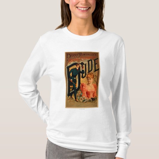 ハリーMontagueの喜劇の"男"の劇場ポスター Tシャツ (正面)