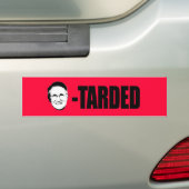 ハリーReid-tarded バンパーステッカー (車上)