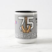 ハリーS.TRUMAN MUG CVN-75ストップバック ツートーンマグカップ (中央)