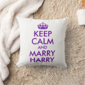 ハリ保ーと結婚 クッション (ブランケット)