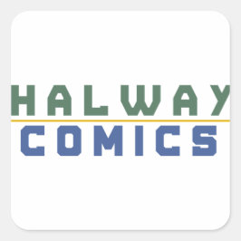ハルウェイ漫画金ゴールド スクエアシール