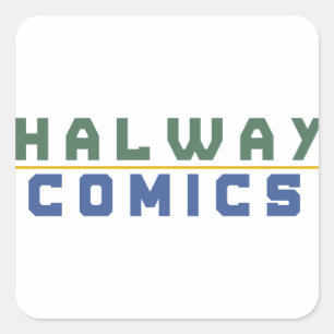 ハルウェイ漫画金ゴールド スクエアシール