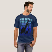 ハルガダダイバーズTシャツ Tシャツ (正面フル)