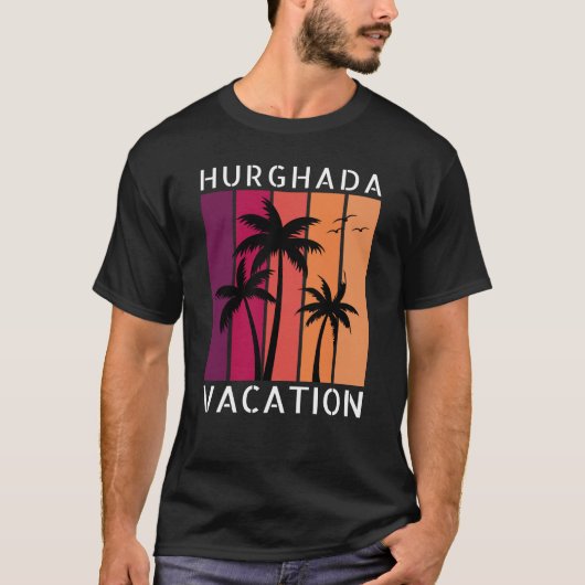 ハルガダバケーションTシャツ Tシャツ (正面)