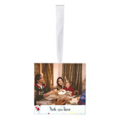 ハルクは家族を一緒に聞くキューブオーナメントキリスト キューブオーナメント (右)