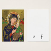 ハルクザヘラルドエンジェルス歌ギフトラベル (正面&裏面)