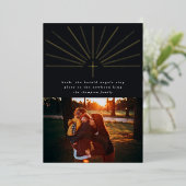 ハルクザヘラルドエンジェルズフォイルホリディフォトカード 箔招待状 (立ち正面)