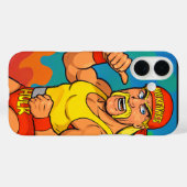 ハルク・ホーガンへのオマージュ Case-Mate iPhoneケース (裏面 (横))
