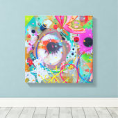 ハルシオン日コレクション キャンバスプリント (インサイチュ (ウッドフロア))