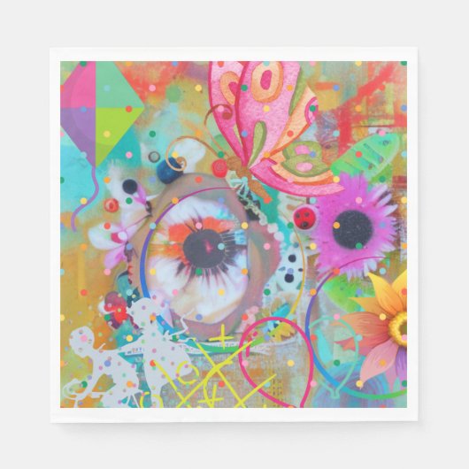 ハルシオン日 スタンダードランチョンナプキン (正面)