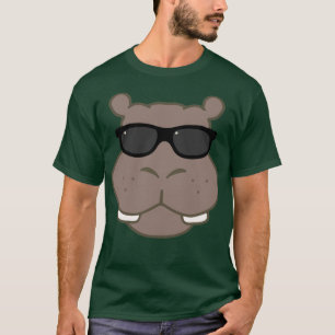 ハルシオン·ヒッポ·グラフィック·ティー(深い·フォレスト) Tシャツ