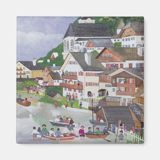 ハルシュタットオーストリア1995 マグネット (正面)