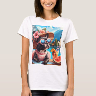 ハルスタットのフランス語 Tシャツ