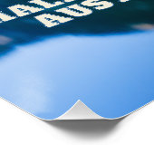 ハルスタットオーストリアマウンテンレイクビュー ポスター (コーナー)