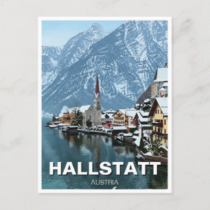 ハルスタットオーストリア旅行 ポストカード