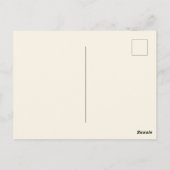 ハルスタットオーストリア旅行 ポストカード (裏面)