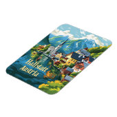 ハルスタットオーストリア マグネット (左側)