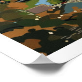 ハルスタット、オーストリアヴィンテージ ポスター (角)