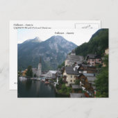 ハルスタット – オーストリア ポストカード (正面/裏面)