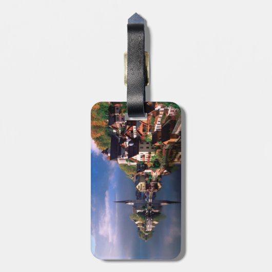 ハルスタット ラゲッジタグ (裏面縦)