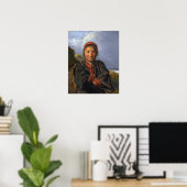 ハルス – 魚釣りボーイ ポスター (ホームオフィス)