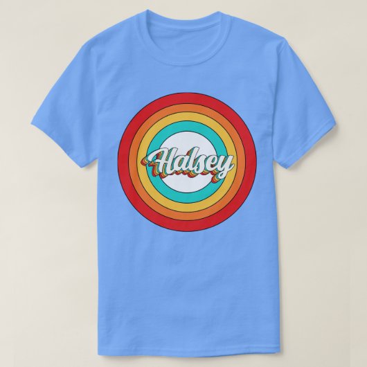 ハルセイネームシャツヴィンテージハルセイサークル Tシャツ (デザイン正面)