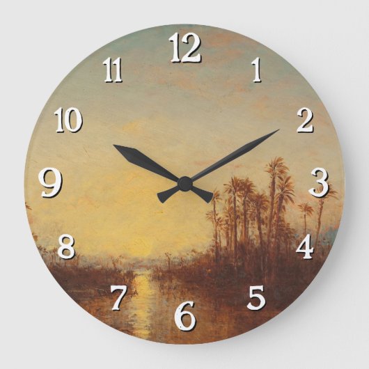 ハルツーム,クーチャーデソレイユ – フェリックス・ジエム ラージ壁時計 (正面)