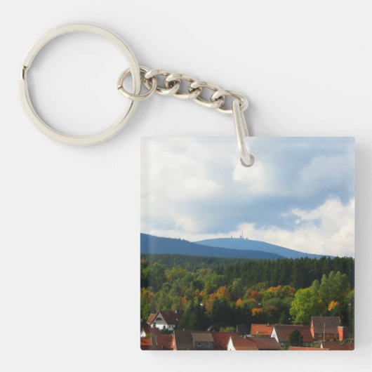 ハルツ山脈 キーホルダー (正面)